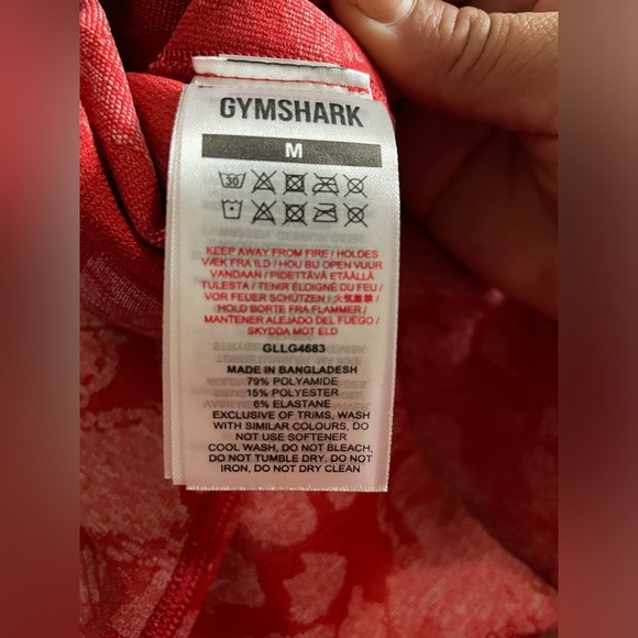 Gymshark adapt camo seamless leggings red color - Picture 5 of 5